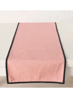 Tischläufer "Rosay" in Hellrosa - (L)140 x (B)40 cm