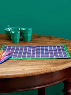 Tischset in Lila/ Grün - (L)32 x (B)42 cm