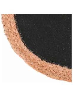 Tischset in Schwarz - Ø 38 cm