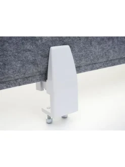 Tischtrennwand G76, 100x30cm grau