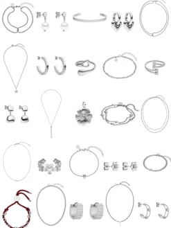 25tlg. Adventskalender 2025 Adventskalender in Silber