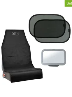 4tlg. Autozubehör-Set in Schwarz