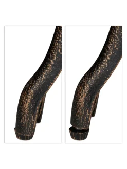 3tlg. Balkonmöbel Set in Bronze