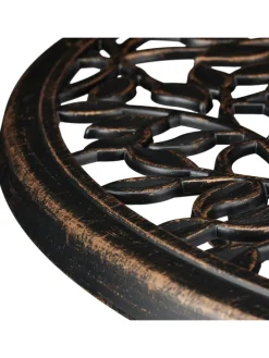 3tlg. Balkonmöbel Set in Bronze