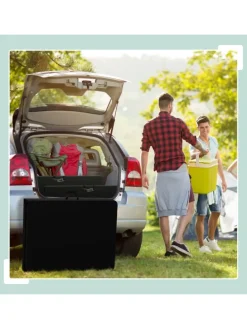 3-tlg. Bierzeltgarnitur in Braun