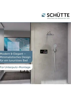 5tlg. Brause-Set ''Karibik'' in Chrom/ Hellgrau