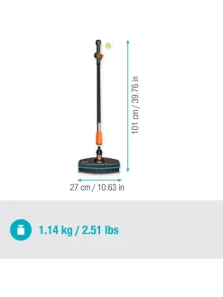 3tlg. Cleansystem-Set mit Stiel 