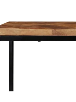 2tlg. Couchtisch Set in Natur/Schwarz