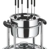 10tlg. Edelstahl-Fondue-Set "Party Allegro"