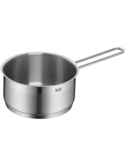 10tlg. Edelstahl-Kochgeschirr-Set "Diamant"