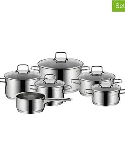 11tlg. Edelstahl-Kochgeschirr-Set "Astoria"