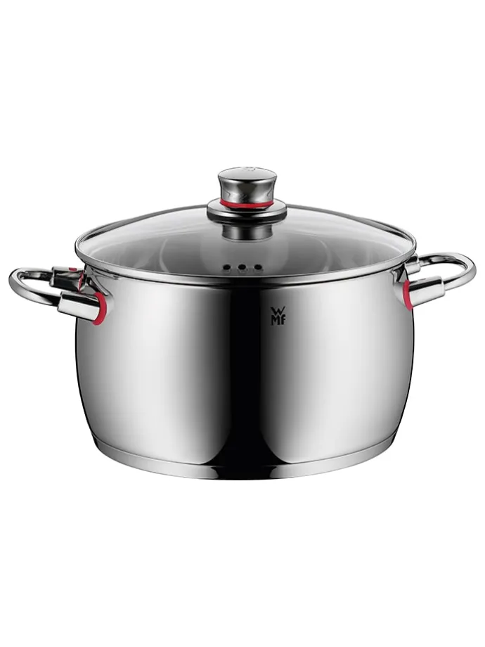 7tlg. Edelstahl-Kochgeschirr-Set "Quality One"