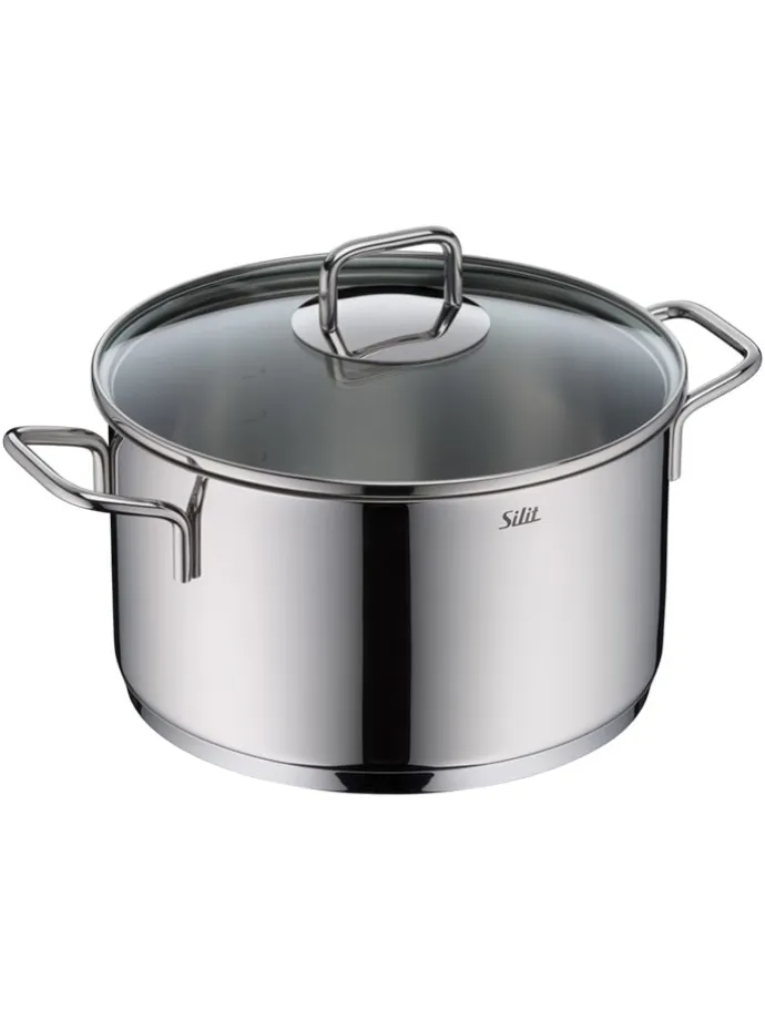 9tlg. Edelstahl-Kochgeschirr-Set "Extra Cook"