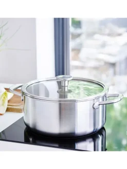 2tlg. Edelstahl-Topf 