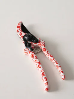 3tlg. Gartenwerkzeug in Rot - (H)28 cm