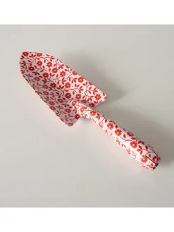 3tlg. Gartenwerkzeug in Rot - (H)28 cm