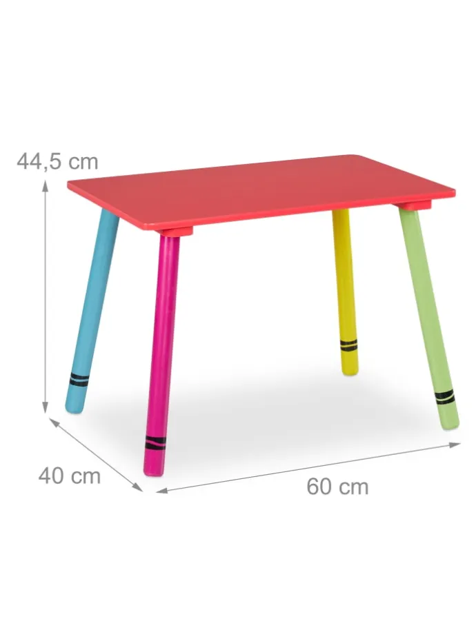 3-tlg. Kindersitzgruppe in Bunt