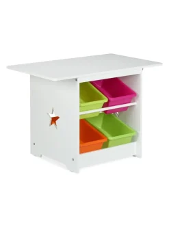 3-tlg. Kindersitzgruppe in Weiß