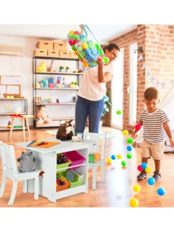 3-tlg. Kindersitzgruppe in Weiß