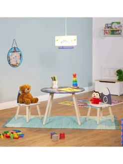 3-tlg. Kindersitzgruppe "Space Dino" in Bunt