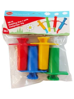 4tlg. Knetspritzen-Set - ab 3 Jahren