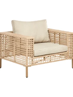 3-tlg Lounge Set CALASETTA in Beige