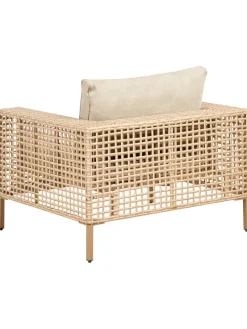 3-tlg Lounge Set CALASETTA in Beige