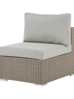 7-tlg Lounge Set CONTARE in Grau/Beige