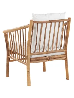 4-tlg Lounge Set MAGGIORE in Braun/Weiß