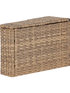 2-tlg Lounge Set SEVERO in Braun/Weiß