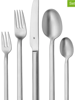 30tlg. Mattiertes Edelstahl-Besteckset "Alto"