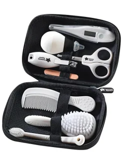 9tlg. Pflegeset in Weiß/ Schwarz