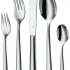 60tlg. Poliertes Edelstahl-Besteckset "Philadelphia"