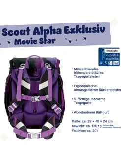 4tlg. Schulranzen-Set 