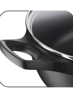 2tlg. Set: Aluguss-Schmorpfanne 