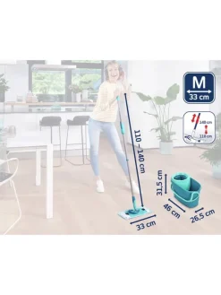 4tlg. Set: Bodenwischer