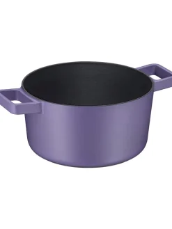 2tlg. Set: Bräter ''Flavour'' in Violett - 5,2 l