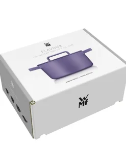 2tlg. Set: Bräter ''Flavour'' in Violett - 5,2 l