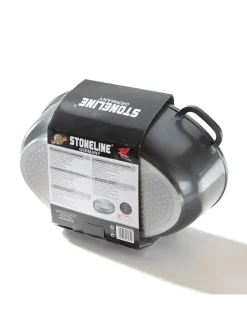 2tlg. Set: Bräter in Grau - 8 l