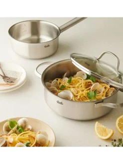 2tlg. Set: Edelstahl-Bratentopf "Copenhagen" - Ø 20 cm