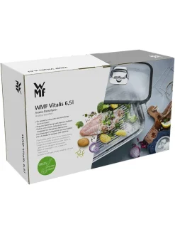 6tlg. Set: Edelstahl-Dampfgarer ''Vitalis'' - 6,5 l