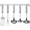 6tlg. Set: Edelstahl-Küchenhelfer