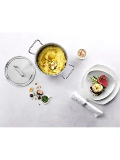 2tlg. Set: Edelstahl-Kochtopf "Pro S" - Ø 16 cm