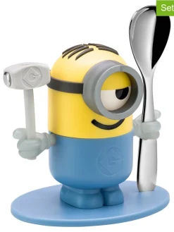 3tlg. Set: Eierbecher, Eierlöffel und Hämmerchen "MINIONS®" - ab 3 Jahren