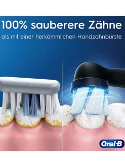 2tlg. Set: Elektr. Zahnbürsten "iO Series 2" in Schwarz/Grün