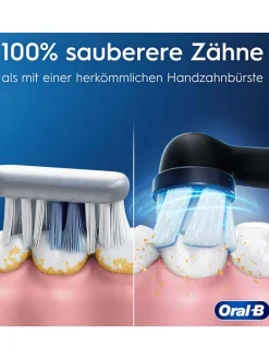 2tlg. Set: Elektr. Zahnbürsten "iO Series 2" in Schwarz/Rosa