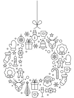 3tlg. Set: Fensterschablonen 