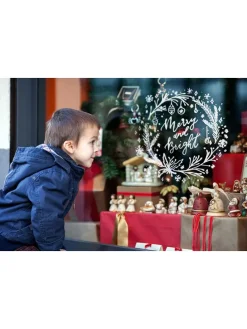 3tlg. Set: Fensterschablonen 