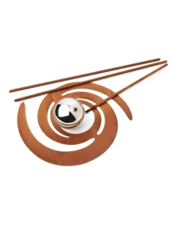 2tlg. Set Gartendekoration FINJA in Braun