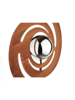 2tlg. Set Gartendekoration FINJA in Braun